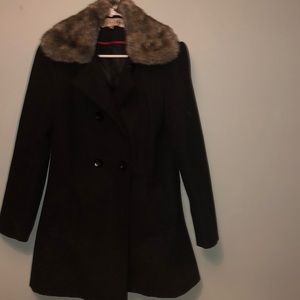 Black winter coat